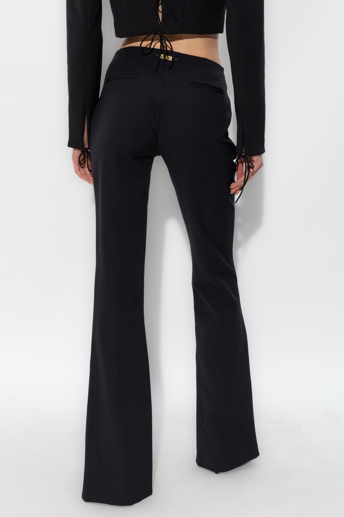 パンツ VERSACE JEANS COUTURE Woman Pants Black 77HAA115N0394 899 30262547KP_14_f.jpg?impolicy=